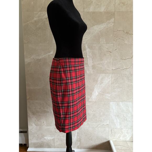 Holiday Plaid Skirt Bundle – Talbots & J.Crew Size 6, Tartan, Festive Academia - Picture 5 of 16